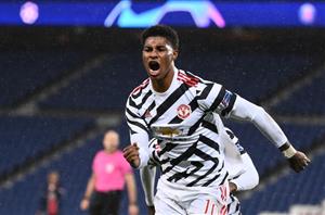 manchester united champions league rashford