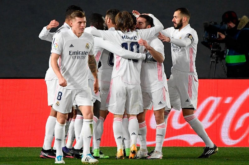 Real Madrid celebrate