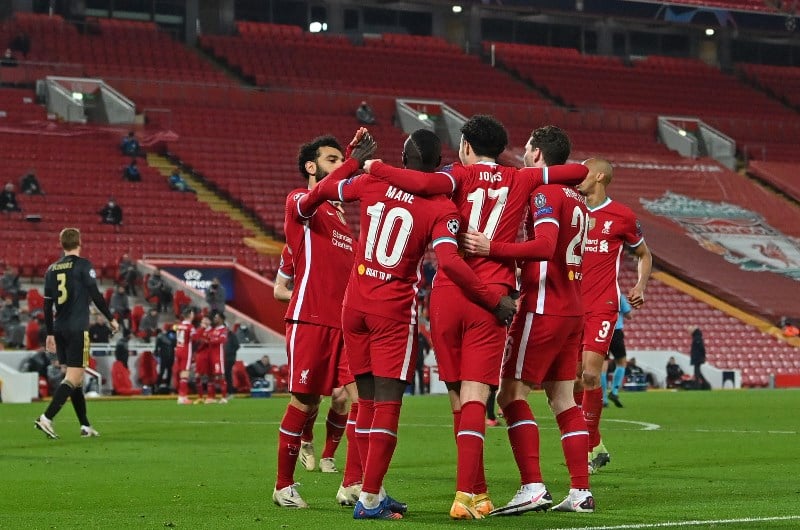Liverpool champions league anfield