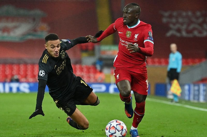Liverpool champions league mane