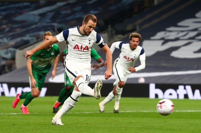 tottenham europa league harry kane
