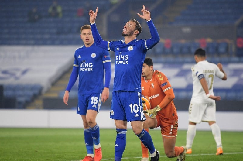 leicester europa league maddison