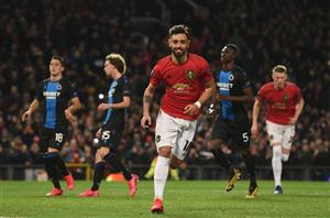 Bruno Fernandes UEFA trafford