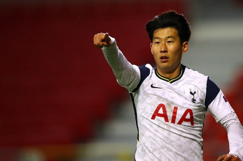 tottenham europa league son
