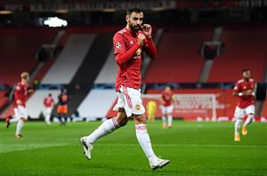 Bruno Fernandes UEFA trafford