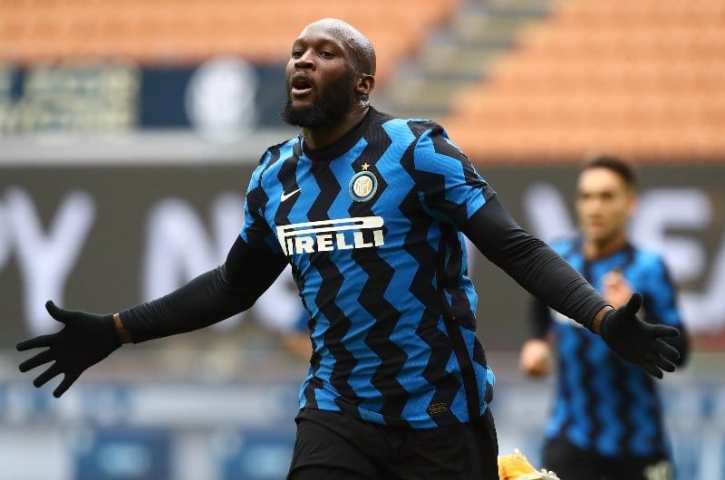 lukaku celebrate