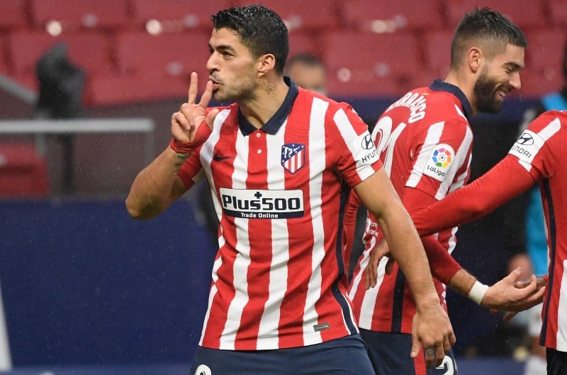 Luis Suárez celebrate
