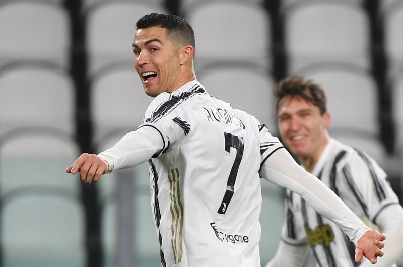 ronaldo celebrate