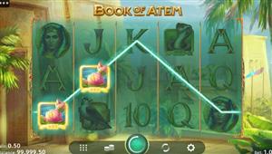 Screenshot of Book of Atem jackpot Wowpot slot