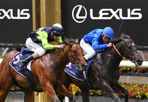 MELBOURNE, AUSTRALIA - FEBRUARY 27: Jamie Mott riding Tycoon Humma winning Race 1, The Very Special Kids Plate, during Melbourne Racing at Flemington Racecourse on February 27, 2021 in Melbourne, Australia. (Photo by Vince Caligiuri/Getty Images)