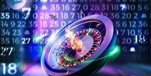 Roulette Flaming Numbers