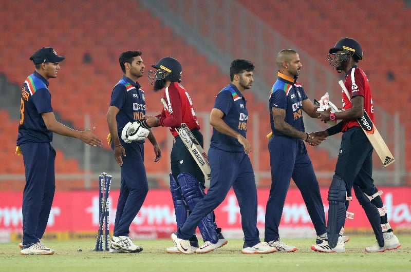 India v England T20I V
