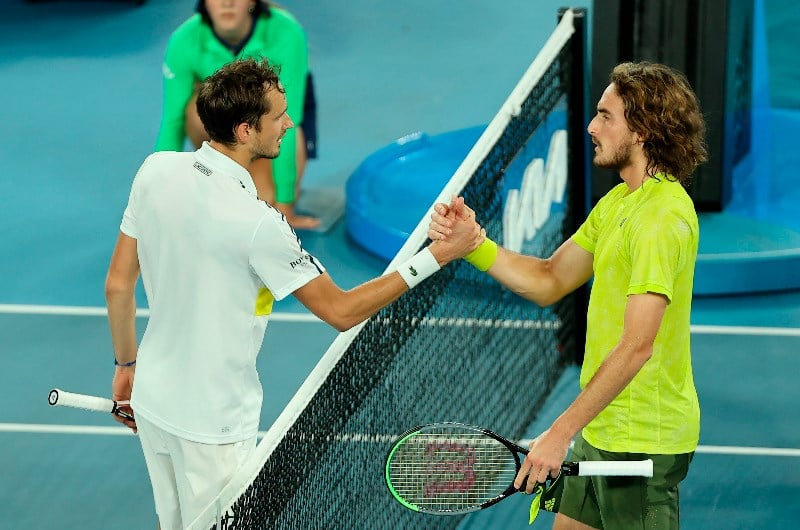 Daniil Medvedev Stefanos Tsitsipas