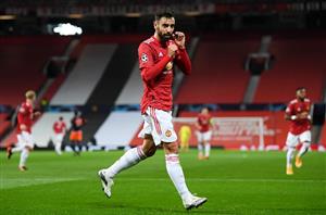 Bruno Fernandes UEFA trafford