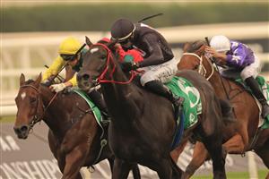 SYDNEY, AUSTRALIA - APRIL 17: Brenton Avdulla on Fasika wins race 10 the TAB Sapphire Stakes during day two of The Championships at Royal Randwick Racecourse on April 17, 2021 in Sydney, Australia. (Photo by Mark Evans/Getty Images)