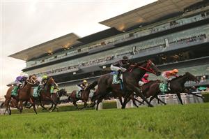 SYDNEY, AUSTRALIA - APRIL 17: Brenton Avdulla on Fasika wins race 10 the TAB Sapphire Stakes during day two of The Championships at Royal Randwick Racecourse on April 17, 2021 in Sydney, Australia. (Photo by Mark Evans/Getty Images)