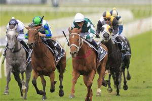 SYDNEY, AUSTRALIA - APRIL 17: Kerrin McEvoy on Hungry Heart wins race 5 the Star Australian Oaks during day two of The Championships at Royal Randwick Racecourse on April 17, 2021 in Sydney, Australia. (Photo by Mark Evans/Getty Images)