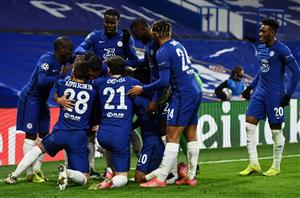 Chelsea UEFA celebrate stamford