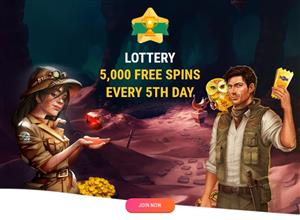 Spinia Free Spins Lottery