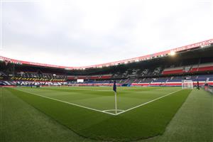 PARIS, FRANCE - APRIL 28: A general view inside the stadium prior to the UEFA Champions League Semi Final First Leg match between Paris Saint-Germain and Manchester City at Parc des Princes on April 28, 2021 in Paris, France. (Getty Images)