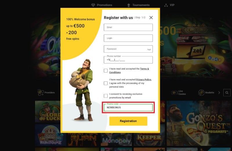 ZetCasino Promo Code