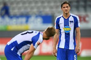Hertha Berlin dejected
