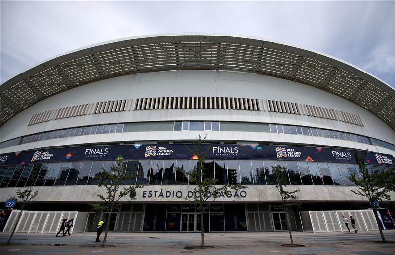 PORTO, PORTUGAL - JUNE 05:  A general view of the stadium ahead of the UEFA Nations League Semi-Final match between Portugal and Switzerland at Estadio do Dragao on June 05, 2019 in Porto, Portugal. (Getty Images)