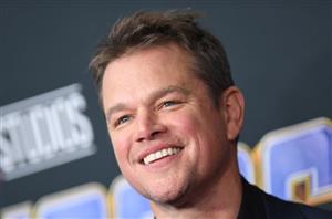 Where will the next Matt Damon interview take place?