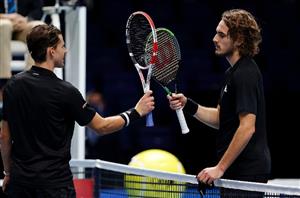 Dominic Thiem Stefanos Tsitsipas