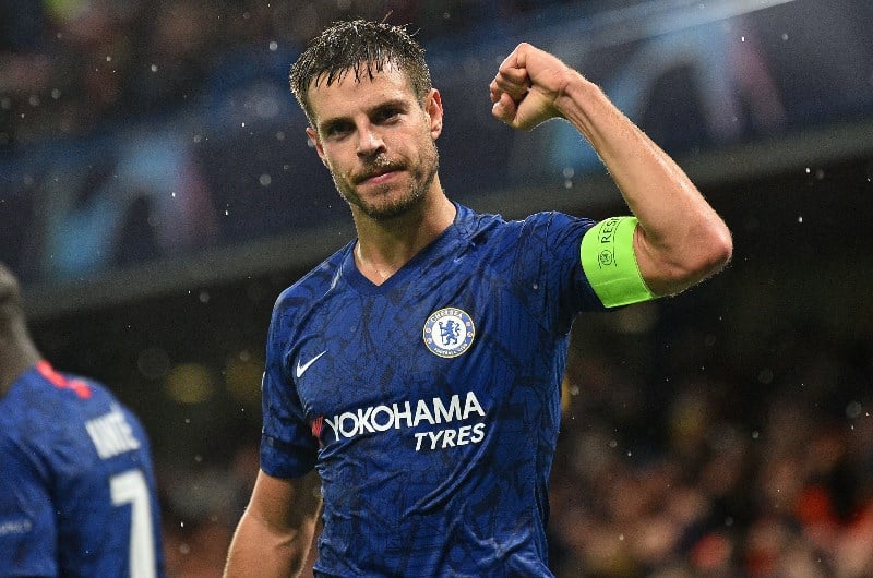 Chelsea UEFA celebrate stamford