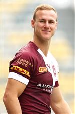 TOWNSVILLE, AUSTRALIA - JUNE 08: Daly Cherry-Evans looks to the media during a Queensland Maroons State of Origin training session at Queensland Country Bank Stadium on June 08, 2021 in Townsville, Australia. (Photo by Mark Kolbe/Getty Images)
