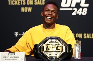 Stake Sponsor UFC Middleweight Champion Israel Adesanya