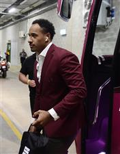 TOWNSVILLE, AUSTRALIA - JUNE 09: Felise Kaufusi of the Maroons arrives at the stadium before the start of game one of the 2021 State of Origin series between the New South Wales Blues and the Queensland Maroons at Queensland Country Bank Stadium on June 09, 2021 in Townsville, Australia. (Photo by Ian Hitchcock/Getty Images)