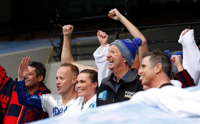 MELBOURNE, AUSTRALIA - JUNE 14: Neale Daniher is seen during Big Freeze 7 at the Melbourne Cricket Ground on June 14, 2021 in Melbourne, Australia. (Photo by Michael Willson/AFL Photos via Getty Images)
