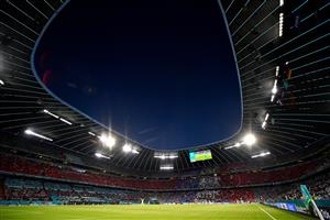 MUNICH, GERMANY - JUNE 15: A general view inside the stadium during the UEFA Euro 2020 Championship Group F match between France and Germany at Football Arena Munich on June 15, 2021 in Munich, Germany. (Getty Images)