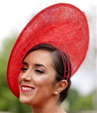 ASCOT, ENGLAND - JUNE 17: Janette Manrara Škorjanec arrives at the track and is a Cuban-American professional dancer who participates on Strictly Come Dancing on Day Three of the Royal Ascot Meeting at Ascot Racecourse on June 17, 2021 in Ascot, England. A total of twelve thousand racegoers made up of owners and the public are permitted to attend the meeting due to it being an Events Research Programme (ERP) set up by the Government due to the Coronavirus pandemic. (Photo by Alan Crowhurst/Getty Images)