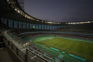 General view during the UEFA EURO 2020 Group A football match between Switzerland and Turkey at the Olympic Stadium in Baku on June 20, 2021. (Getty Images)
