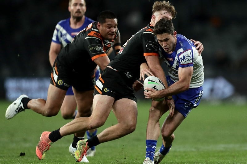 tigers bulldogs nrl
