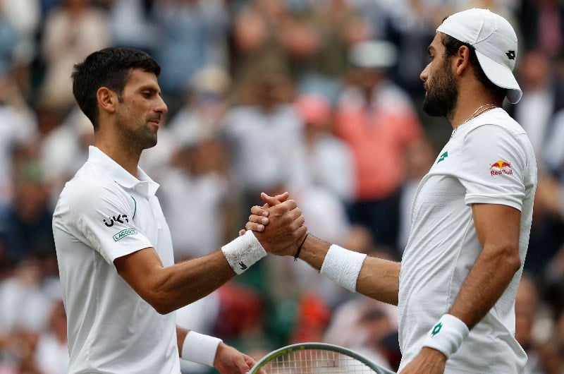 djokovic berrettini