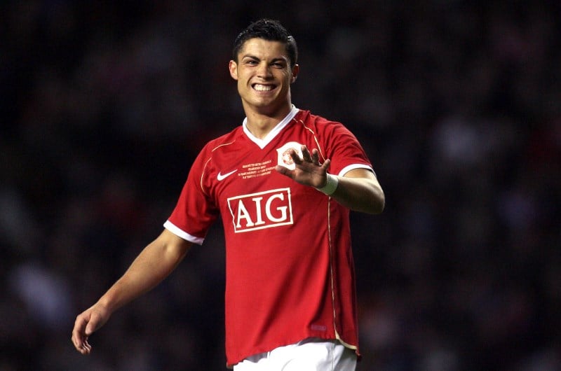 cristiano ronaldo old trafford