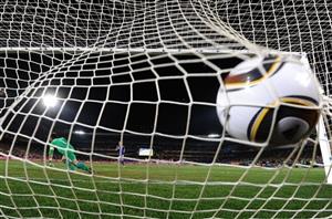 ball back of net football