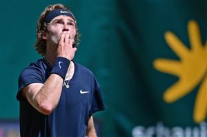 Andrey Rublev celebrate