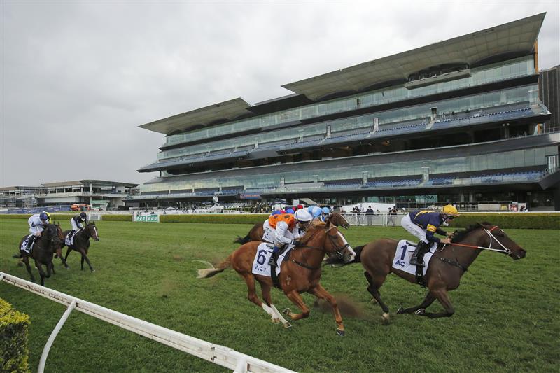 SYDNEY, AUSTRALIA - OCTOBER 02: Tommy Berry on Masked Crusader wins race 6 the ACY Securities Premiere Stakes during Sydney Racing on Epsom Day at Royal Randwick Racecourse on October 02, 2021 in Sydney, Australia. (Photo by Mark Evans/Getty Images)