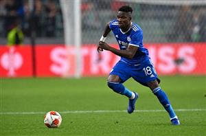 Maximiliano Caufriez of Spartak Moscow in action during the UEFA