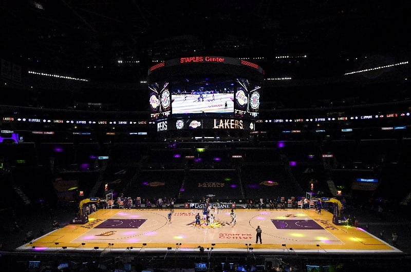 staples center