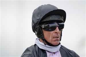 CHELTENHAM, ENGLAND - OCTOBER 22: Davy Russell poses at Cheltenham Racecourse on October 22, 2021 in Cheltenham, England. (Photo by Alan Crowhurst/Getty Images)