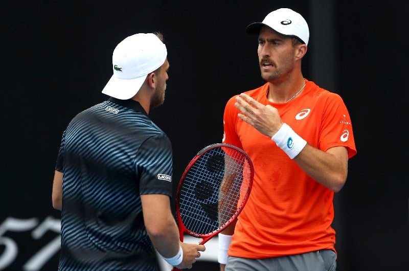 Steve Johnson Denis Kudla