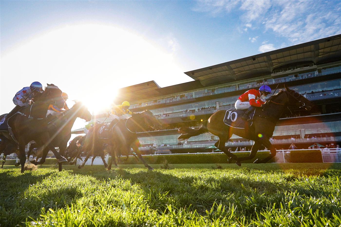 SYDNEY, AUSTRALIA - OCTOBER 23: Kerrin McEvoy on Icebath wins race 9 The Invitation during Sydney Racing at Royal Randwick Racecourse on October 23, 2021 in Sydney, Australia. (Photo by Mark Evans/Getty Images)