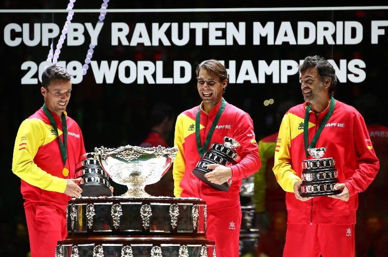 Spain Davis Cup trophy