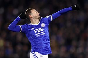 Leicester UEFA celebrate king